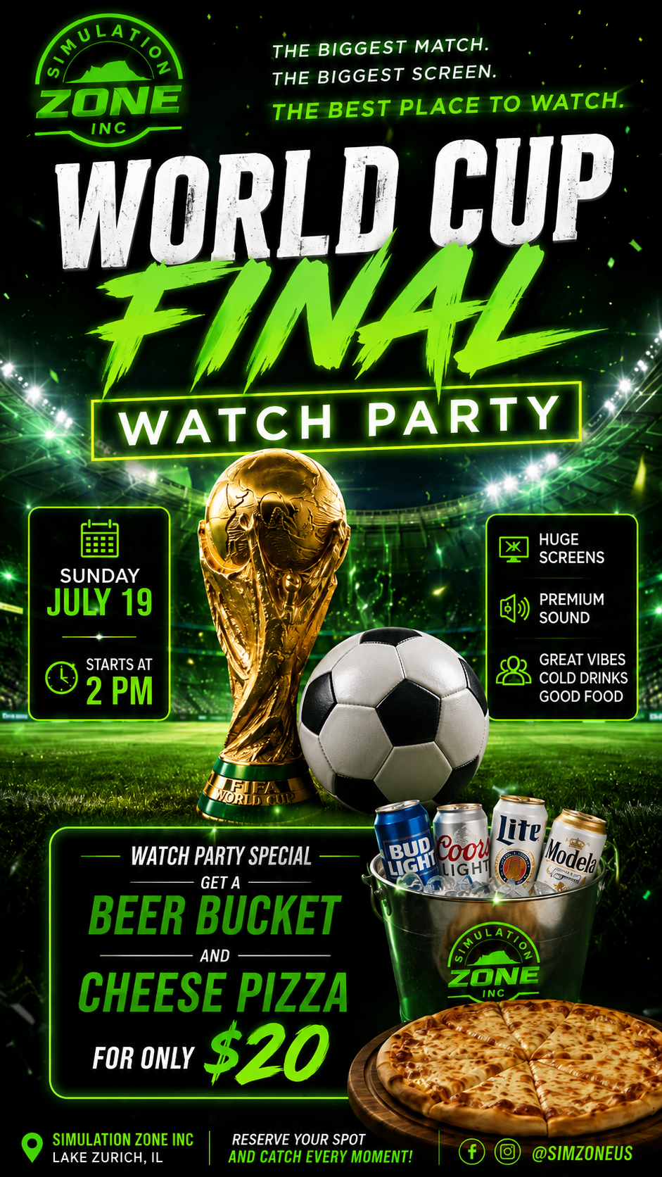 FIFA World Cup Watch Party July 12