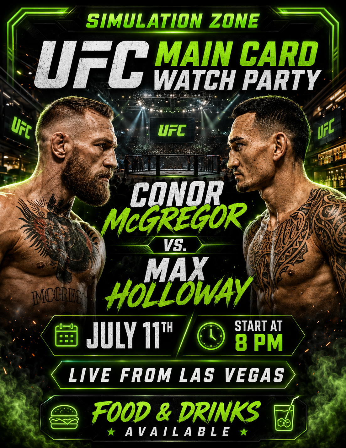 UFC Watch Party July 11