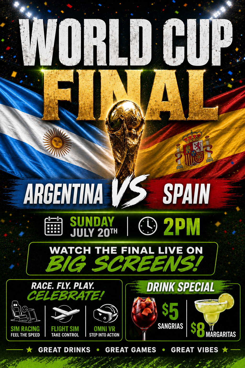 FIFA World Cup Watch Party July 19