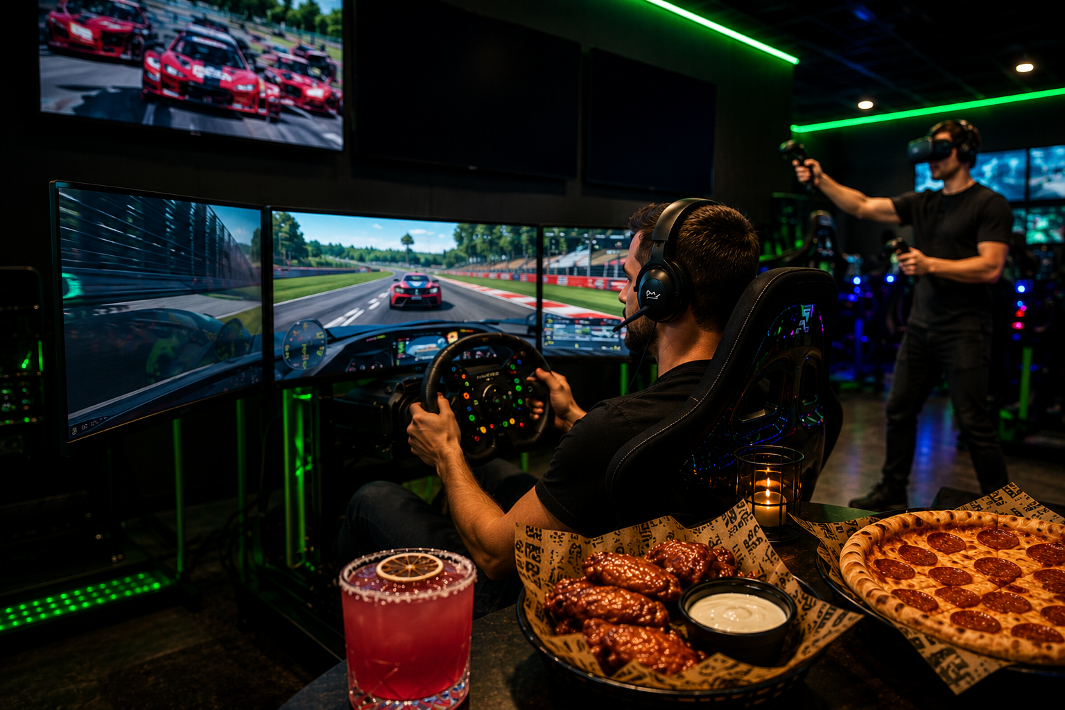 Professional sim racing and immersive VR experiences at Simulation Zone