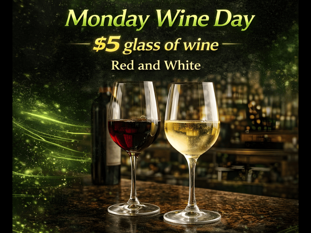 Monday wine day at Simulation Zone