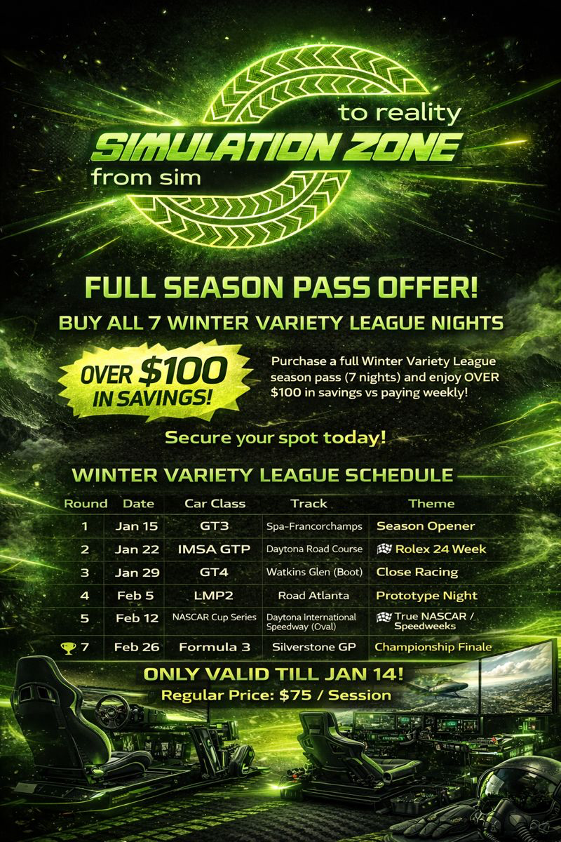Winter Variety League — Full Season Pass